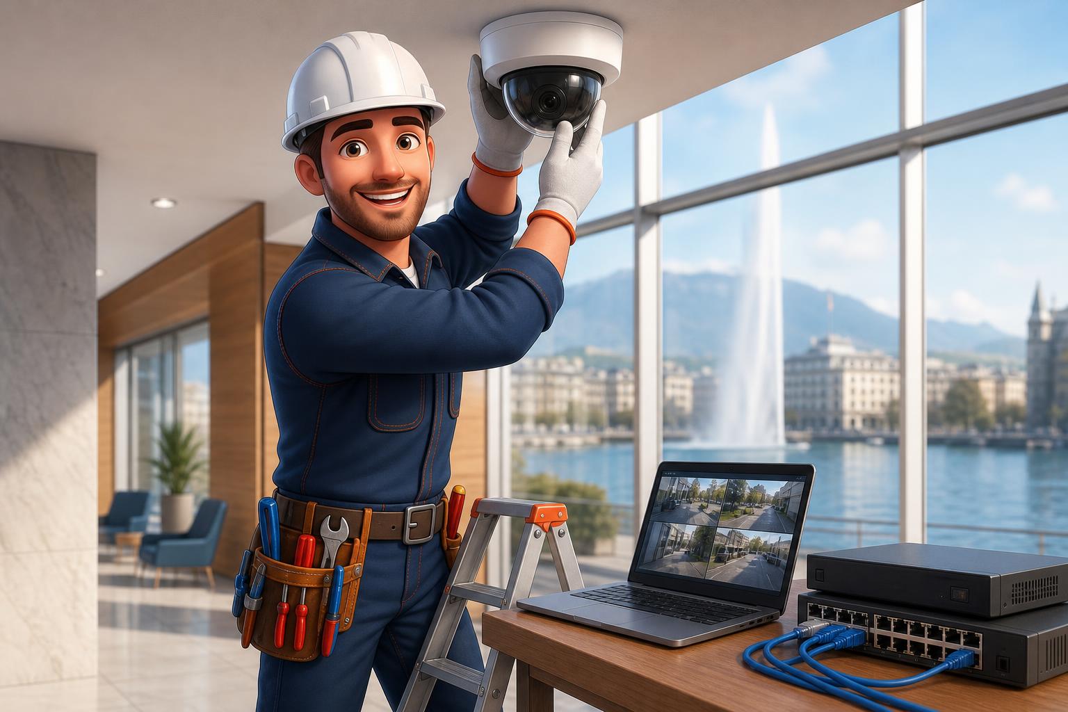 Vidéosurveillance d’un immeuble à Genève : ce que dit la loi